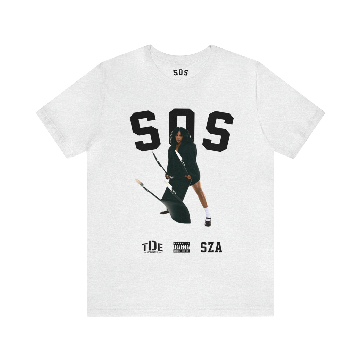 SZA MERCHANDISE - NEW SOS NORTH AMERICA TOUR DATES T-SHIRT