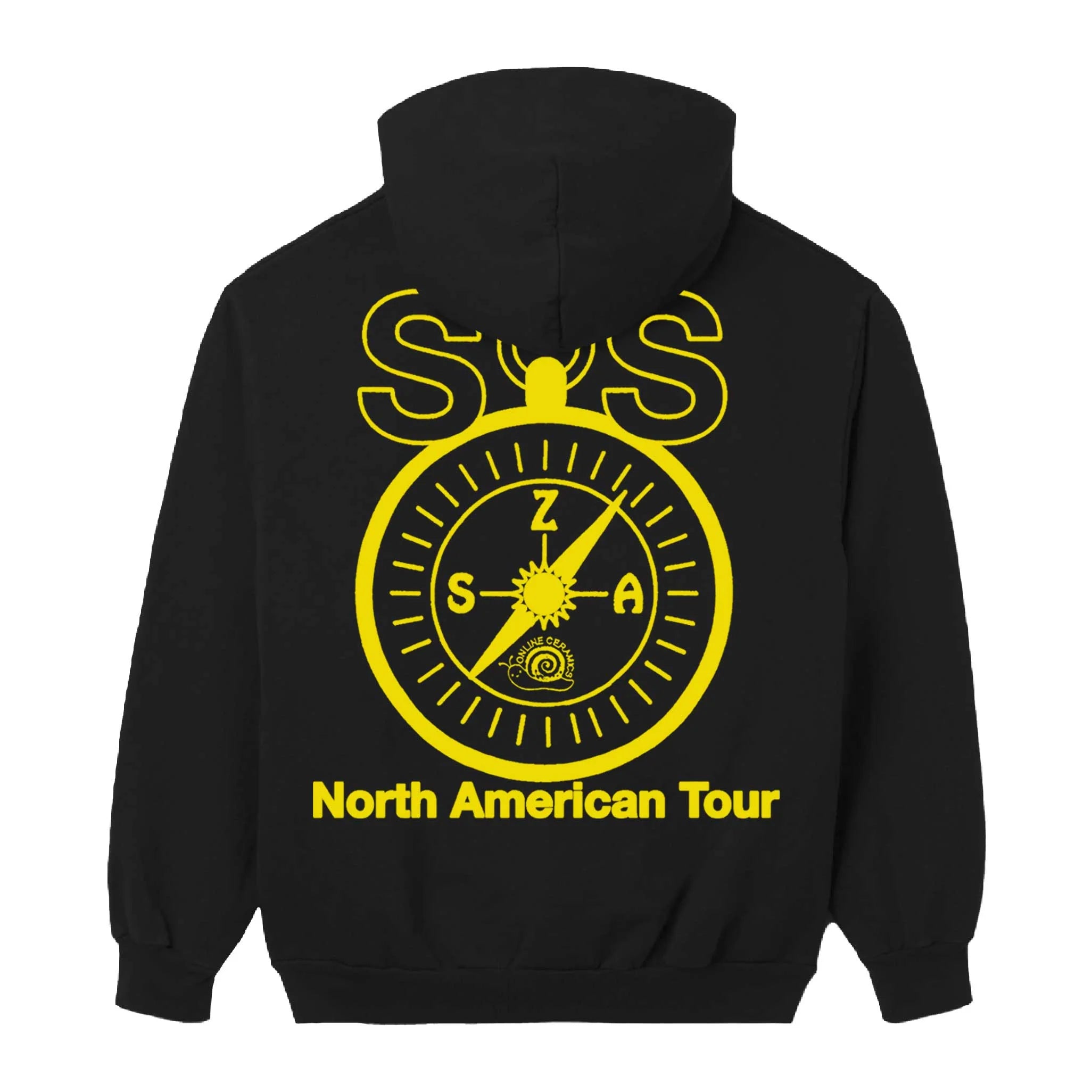 SZA MERCHANDISE - I DID IT ALL FOR LOVE NORTH AMERICA TOUR HOODIE