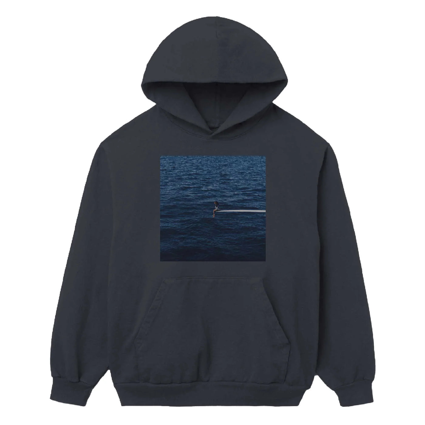 SZA MERCHANDISE - BLACK BLUE ALBUM COVER TOUR HOODIE