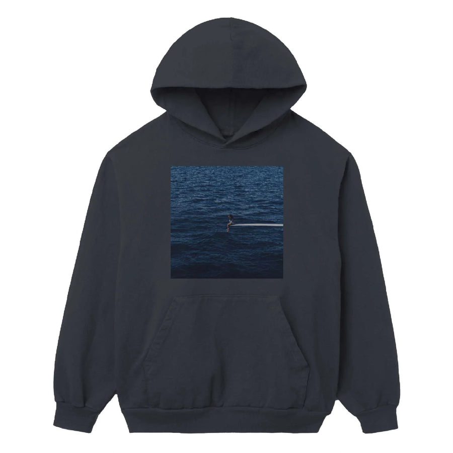 SZA MERCHANDISE - BLACK BLUE ALBUM COVER TOUR HOODIE